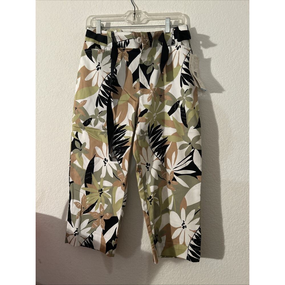 We Men’s Stretch White Stag Capris NWT Size 8 Average